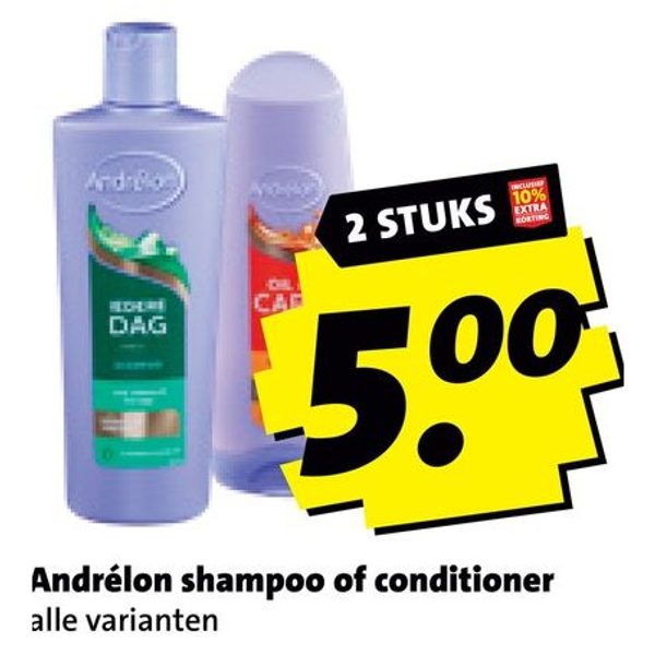 Andrélon shampoo of conditioner
