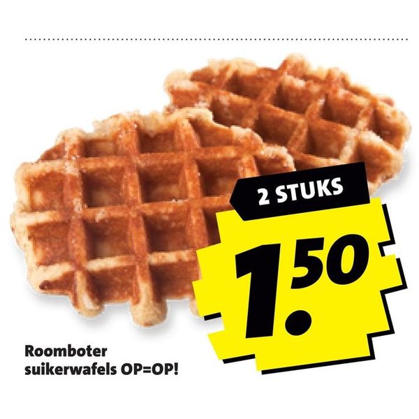 Roomboter suikerwafels