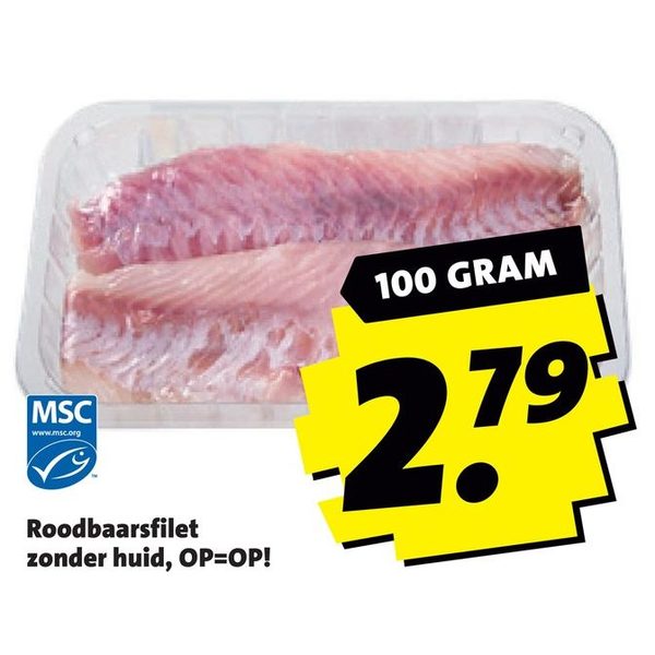 Roodbaarsfilet