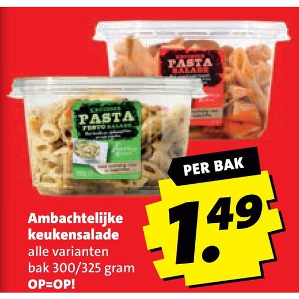 Ambachtelijke keukensalade