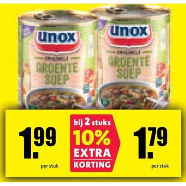 Unox Groente Soep