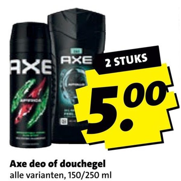 Axe deo of douchegel