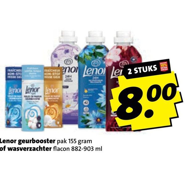 Lenor geurbooster of wasverzachter