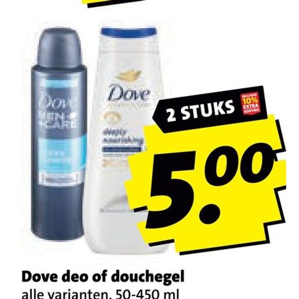 Dove deo of douchegel