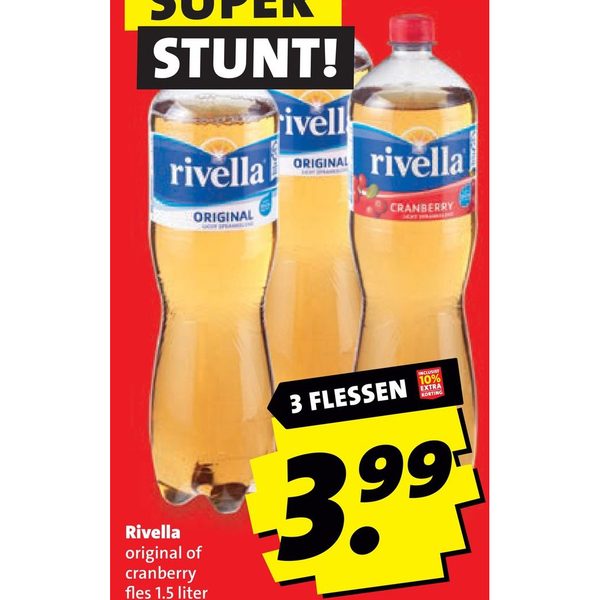 Rivella original of cranberry