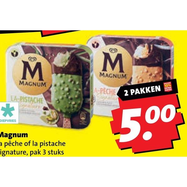 Magnum la péche of the pistache