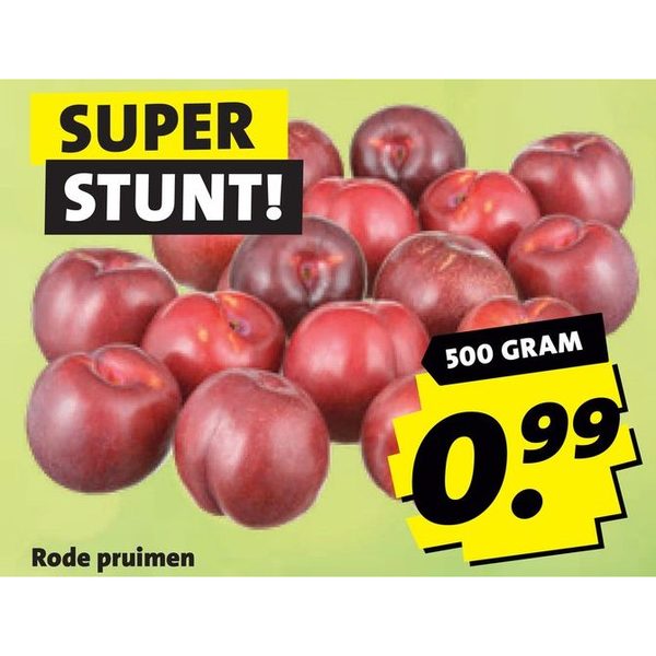 Rode pruimen