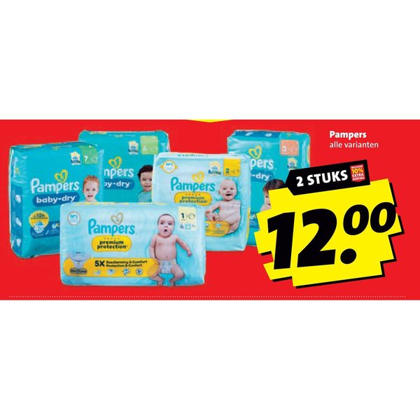 Pampers alle varianten