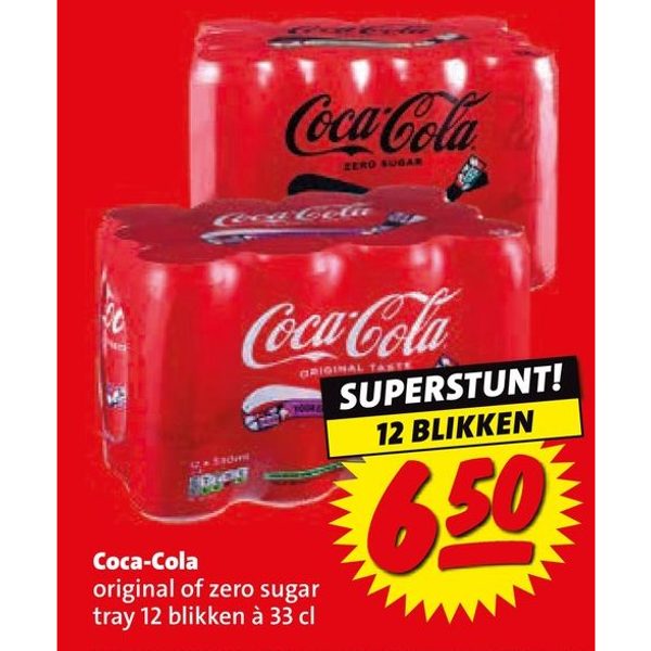 Coca-Cola original of zero sugar