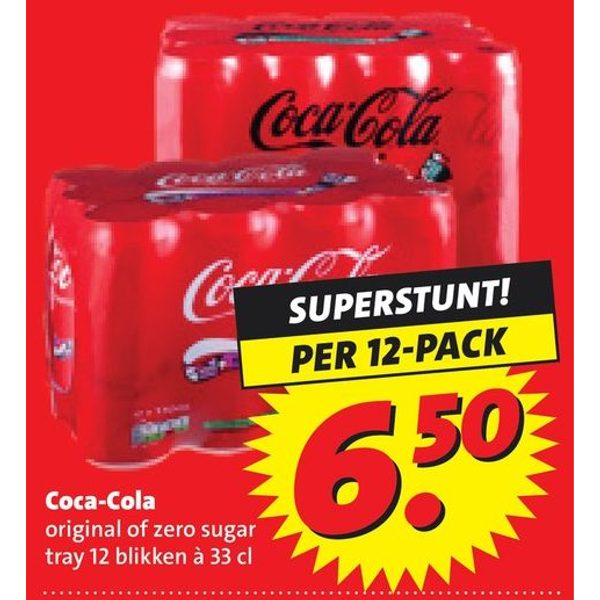 Coca-Cola original of zero sugar