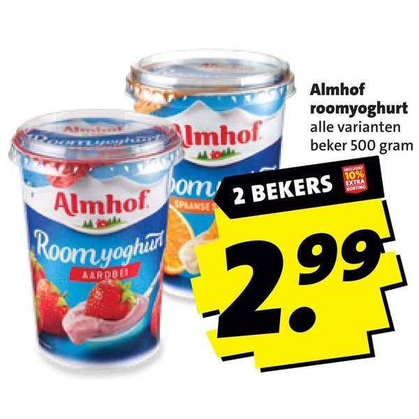 Almhof roomyoghurt