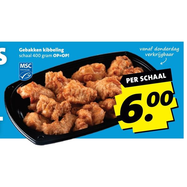 Gebakken kibbeling