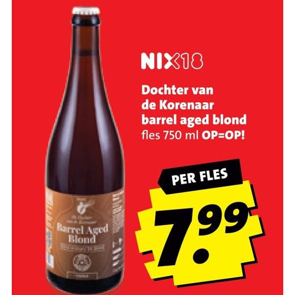 Dochter van de Korenaar barrel aged blond