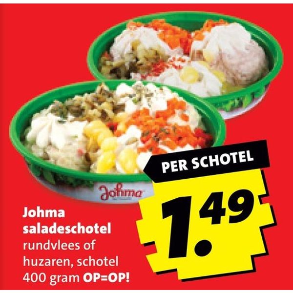 Johma saladeschotel