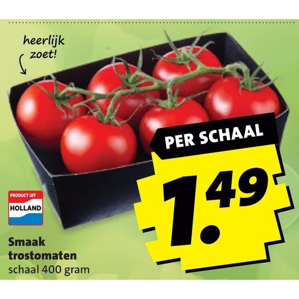 Smaak trostomaten