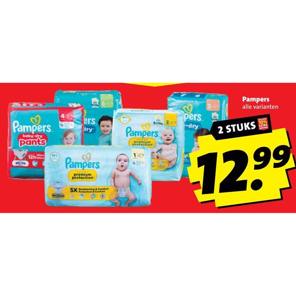 Pampers alle varianten