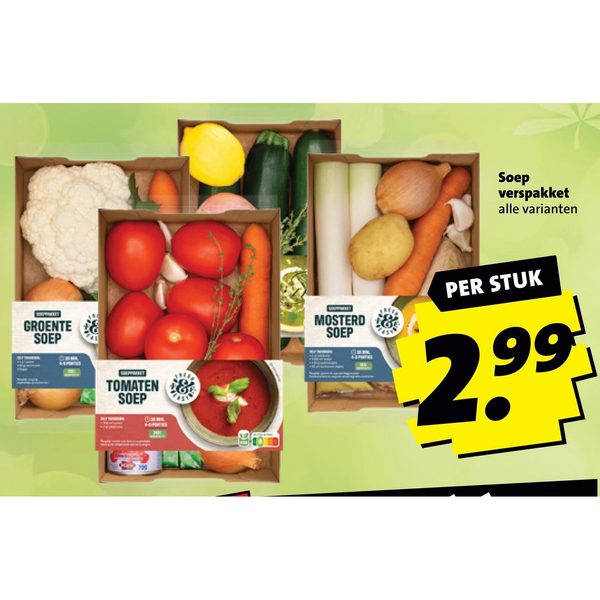 Soep verspakket