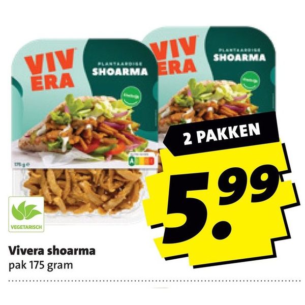 Plantaardige shoarma