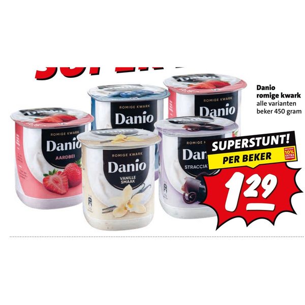 Danio romige kwark