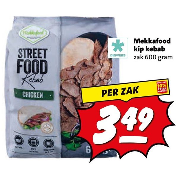 Mekkafood kip kebab