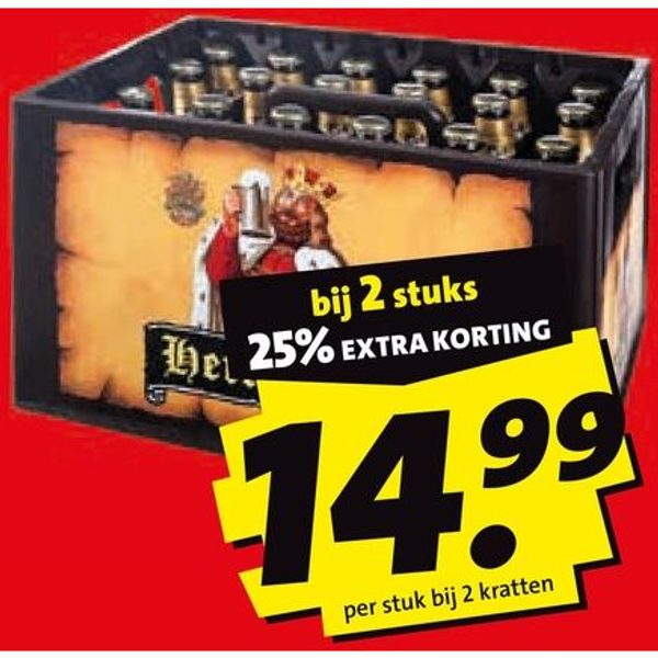 Hertog Jan pils krat