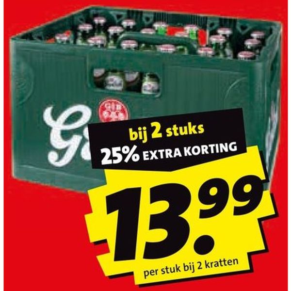 Grolsch pils krat