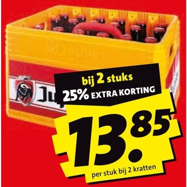 Jupiler pils krat