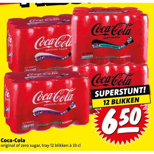 Coca-Cola original of zero sugar