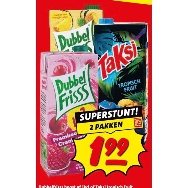 DubbelFrisss of Taksi drink