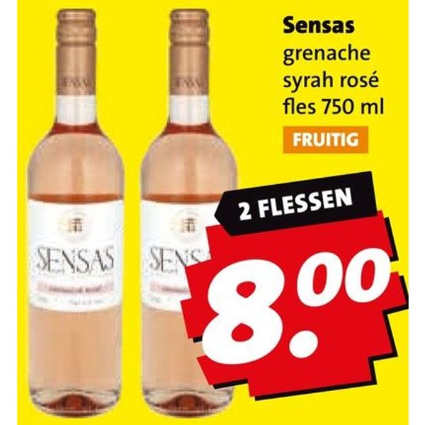 Sensas grenache syrah rosé