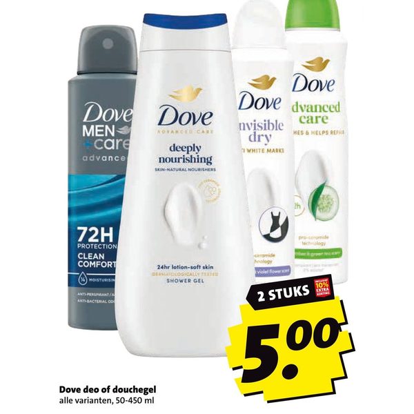 Dove deo of douchegel