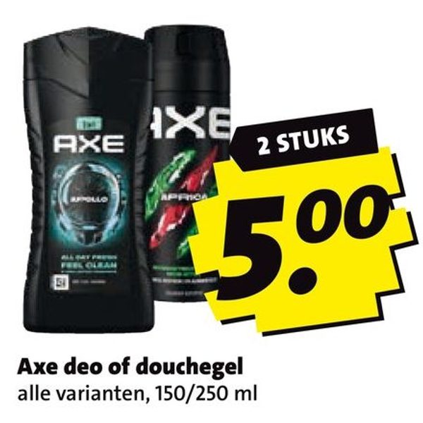 Axe deo of douchegel