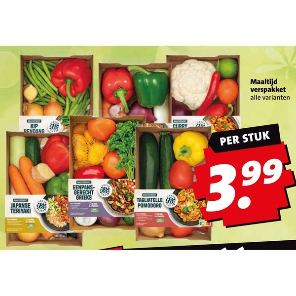 Maaltijd verspakket