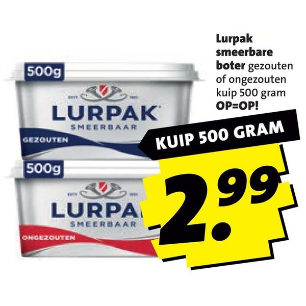 Lurpak smeerbare boter