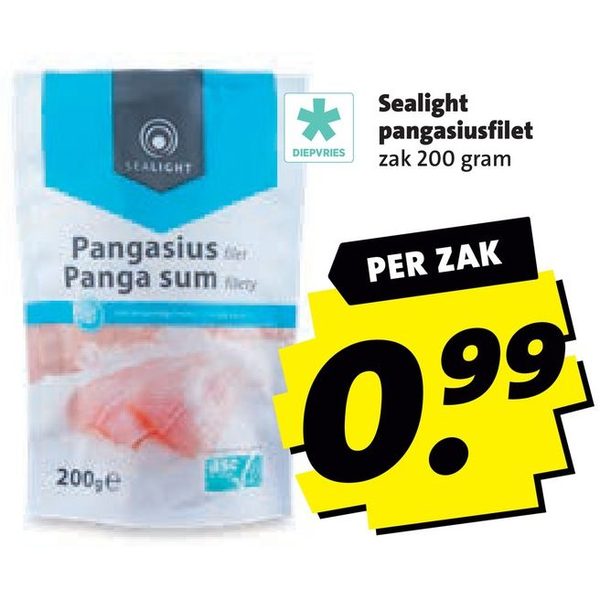 Sealight pangasiusfilet