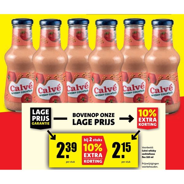 Calvé whisky cocktailsaus