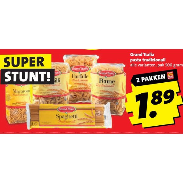 Grand'Italia pasta tradizionali