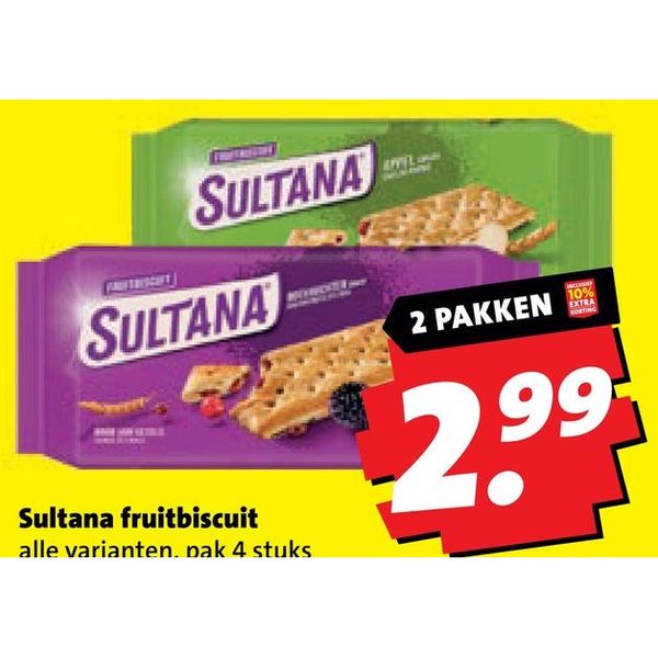 Sultana fruitbiscuit