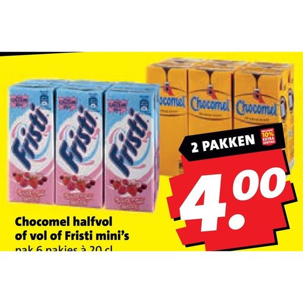 Chocomel of Fristi mini's