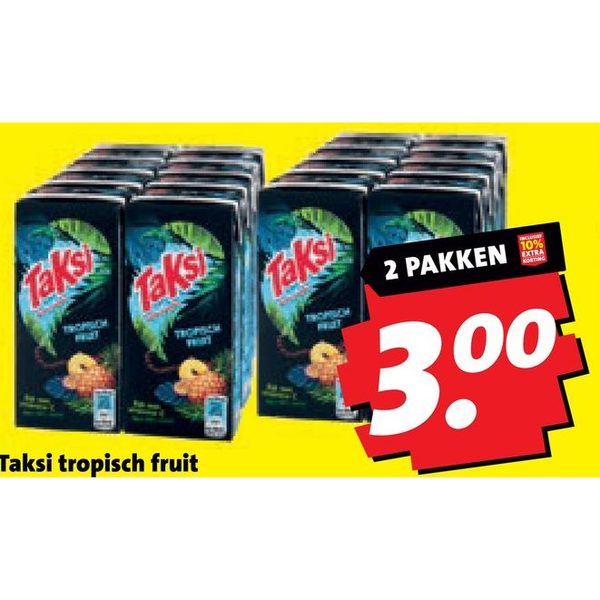 Taksi tropisch fruit