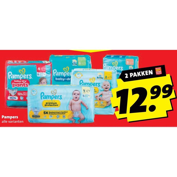 Pampers alle varianten