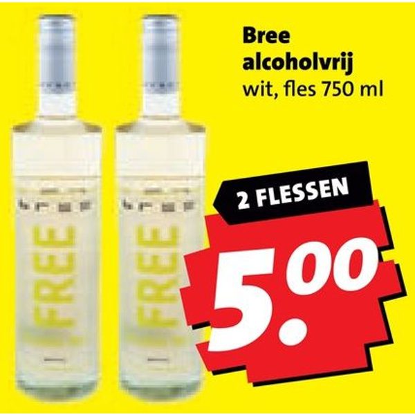 Bree alcoholvrij wit