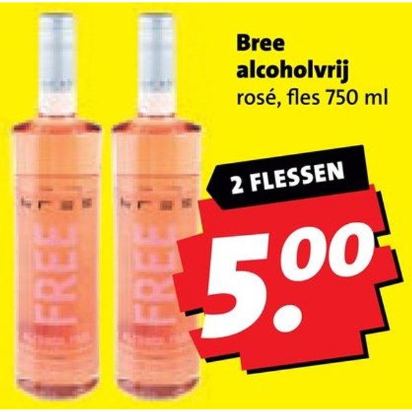 Bree alcoholvrij rosé