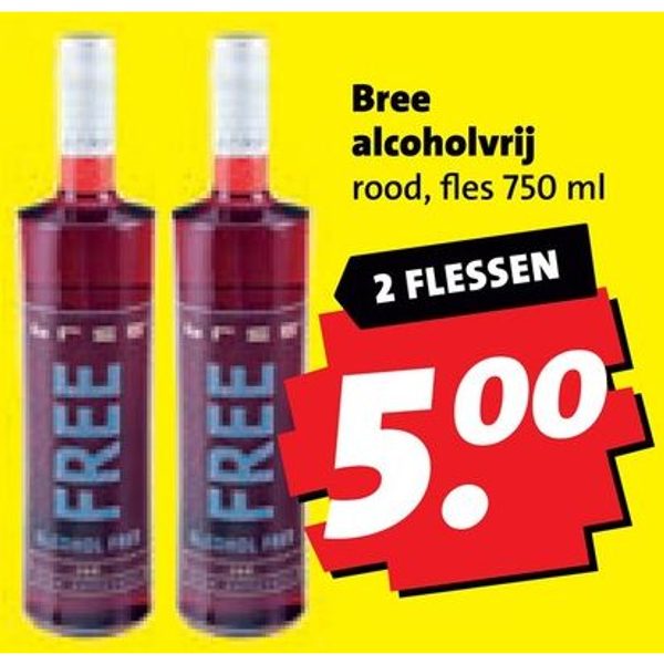 Bree alcoholvrij rood