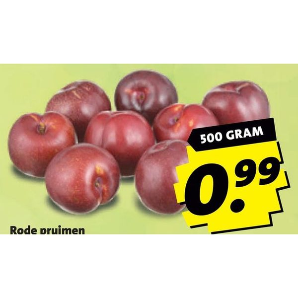 Rode pruimen