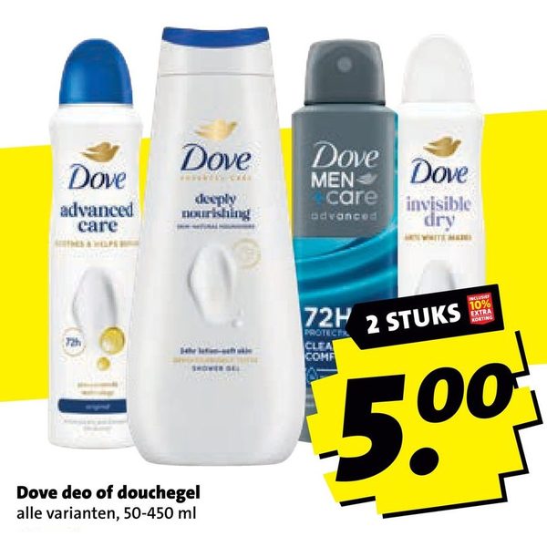 Dove deo of douchegel