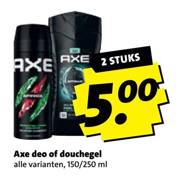 Axe deo of douchegel
