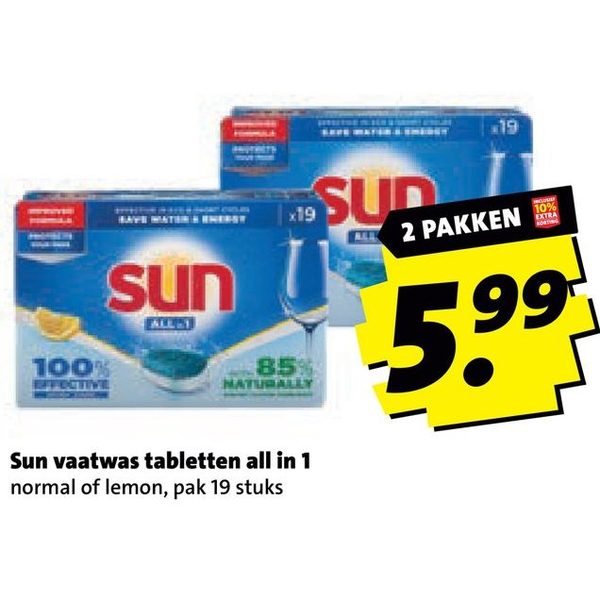 Vaatwas tabletten all in 1