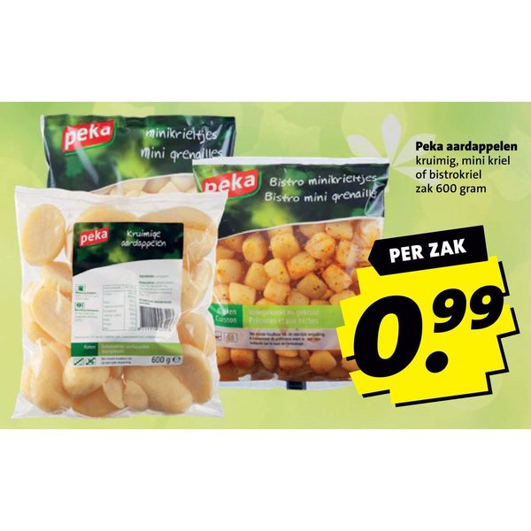 Peka aardappelen