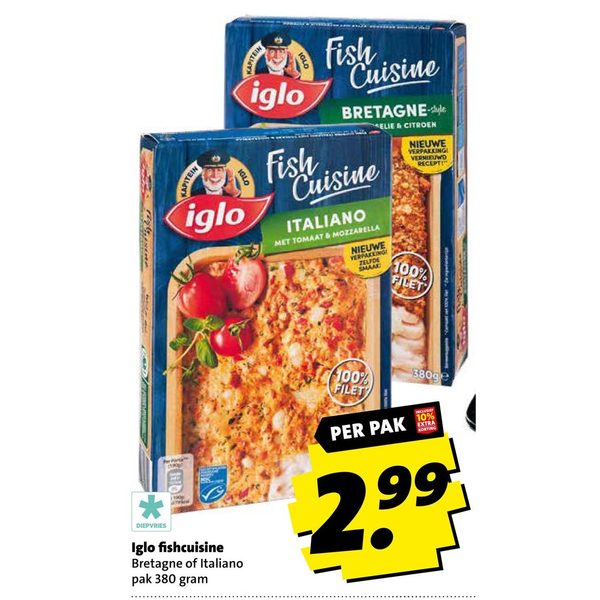 Iglo fishcuisine Bretagne of Italiano